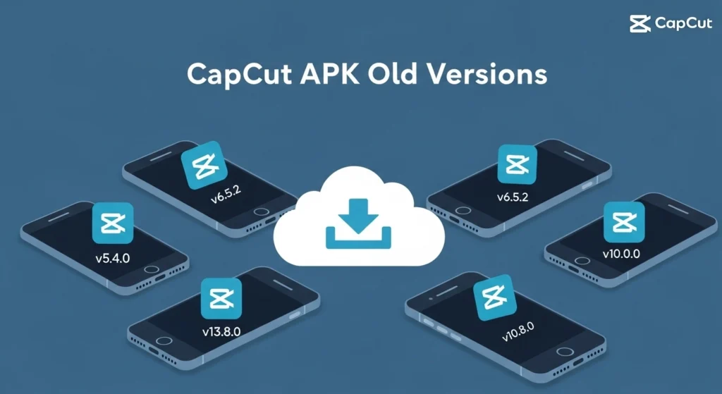Download CapCut apk old versions for Android – v5.4.0 to v13.8.0