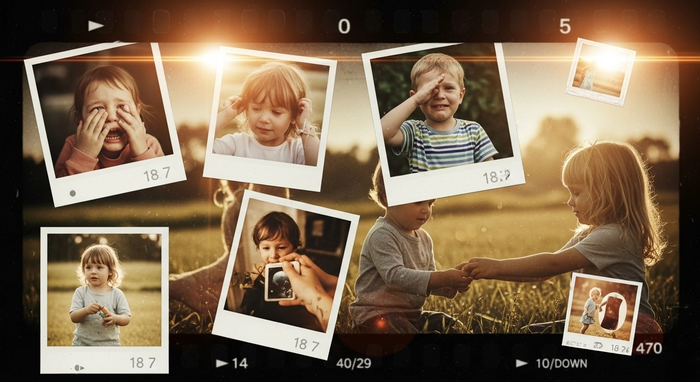 Nostalgic Memory Lane CapCut Template Preview
