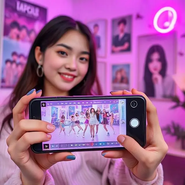 K-pop inspired edit